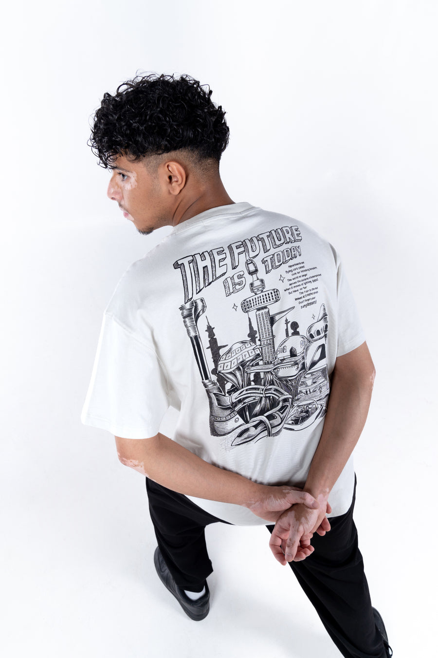 The Future Is Today T-shirt - WHITE